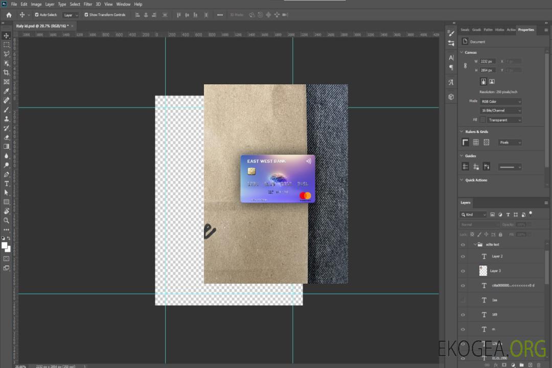 USA East West Bank mastercard photolook recto template USA East West Bank mastercard photolook recto template